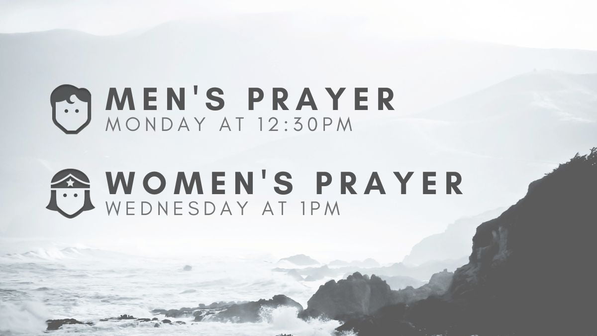Men & Women's Prayer