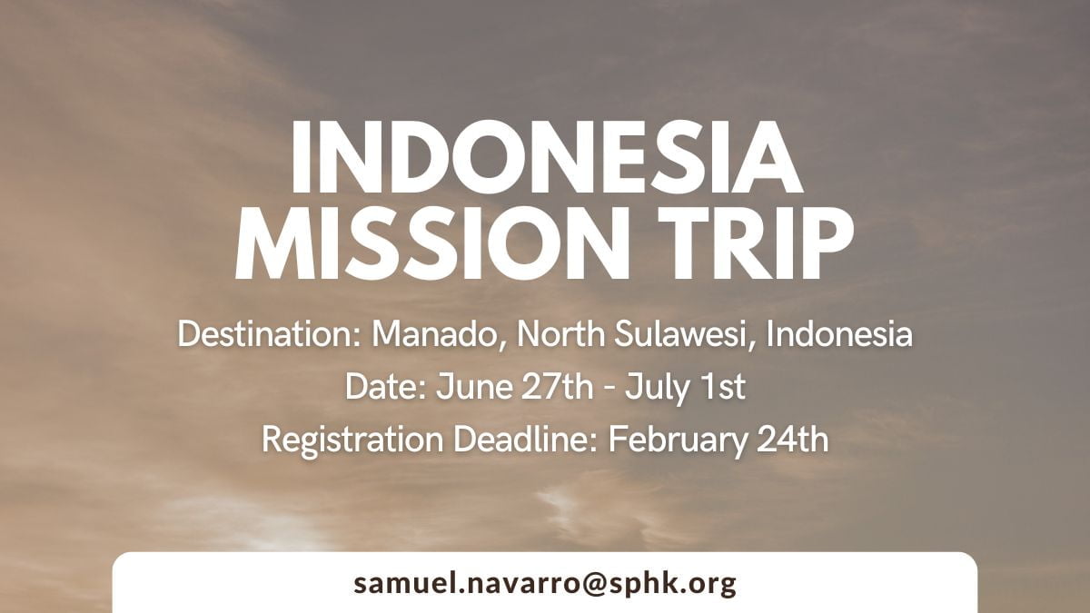 Indonesia Mission Trip 2024