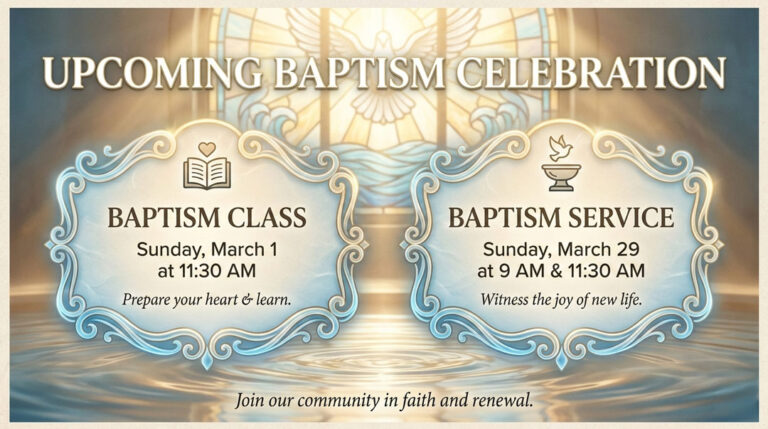 Baptism Service