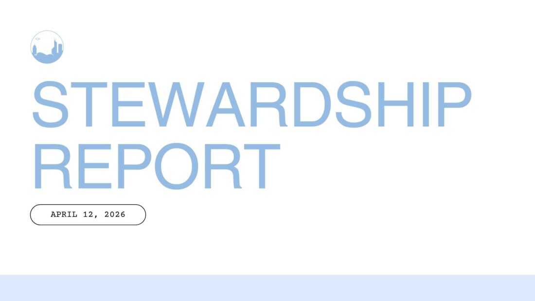 2026 Stewardship Report Recap