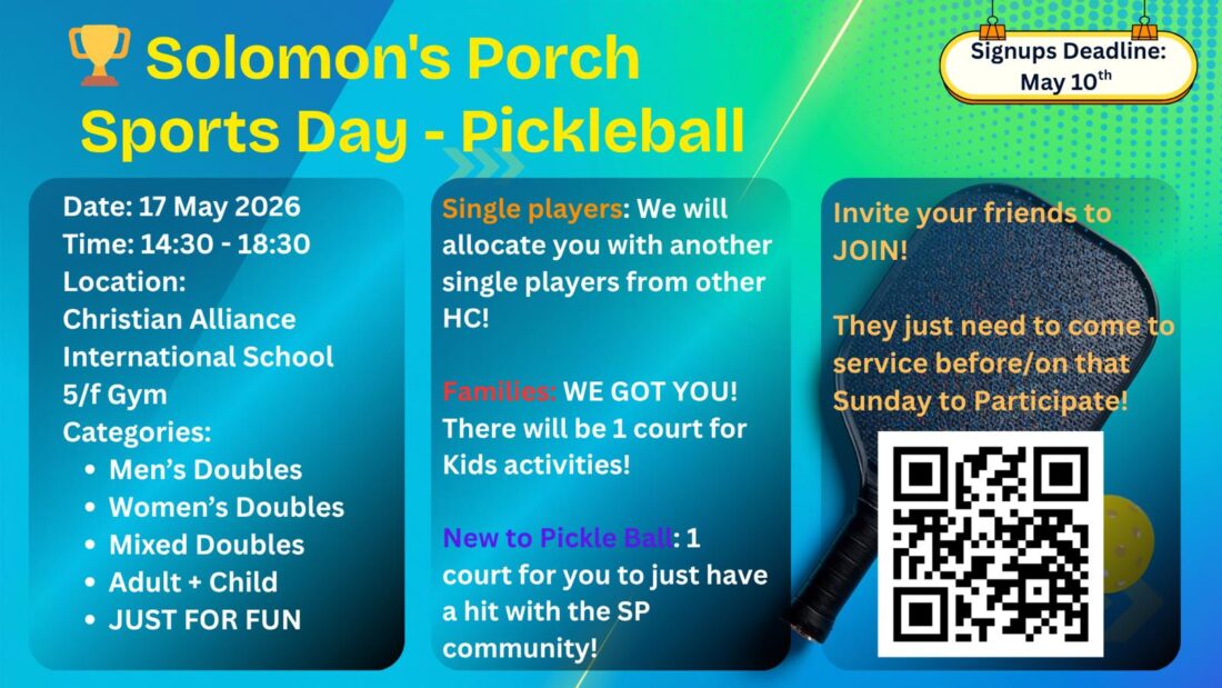 SP Pickleball Family Sports Day